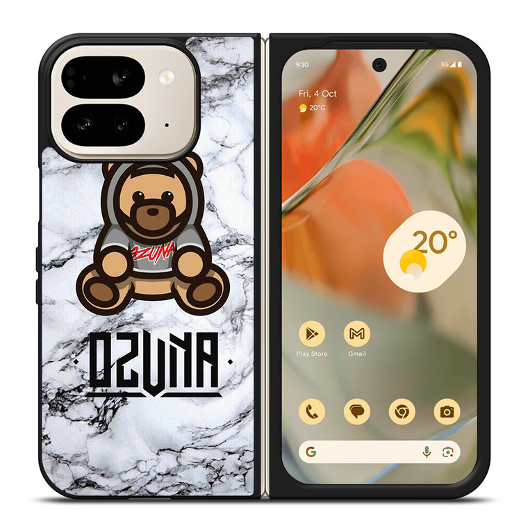 OZUNA BEAR MARBLE 2 Google Pixel 9 Pro Fold Case Cover