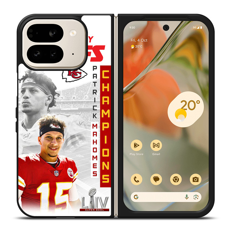 PATRICK MAHOMES KC CHIEFS Google Pixel 9 Pro Fold Case Cover