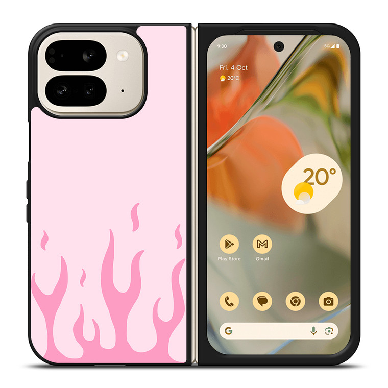 PINK FLAME Google Pixel 9 Pro Fold Case Cover