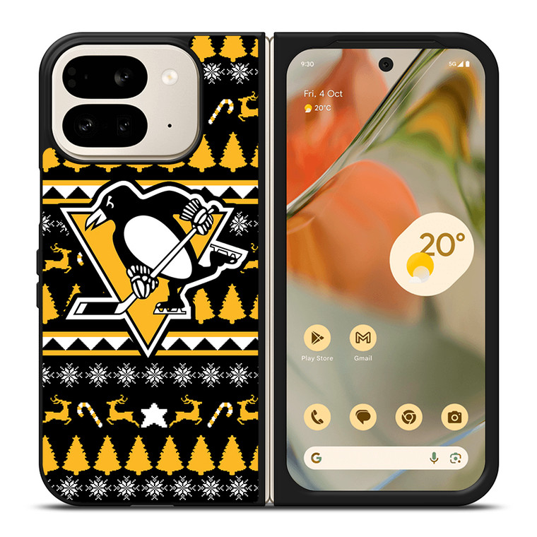 PITTSBURGH PENGUINS ICE HOCKEY Google Pixel 9 Pro Fold Case Cover