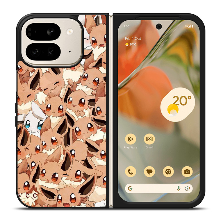 POKEMON EEVEE BABY COLLAGE Google Pixel 9 Pro Fold Case Cover