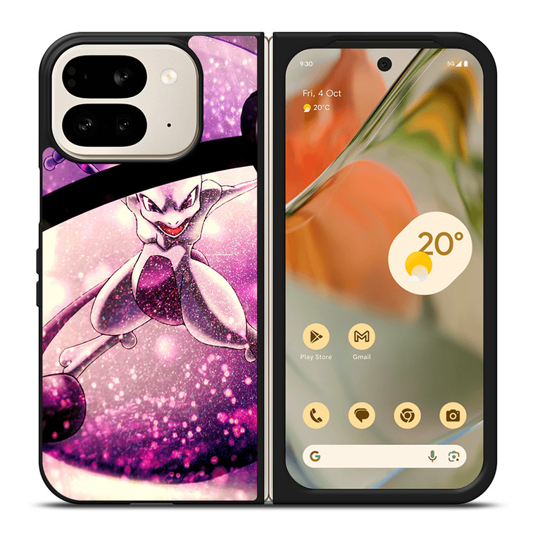 POKEMON MEWTWO POKEDEX Google Pixel 9 Pro Fold Case Cover