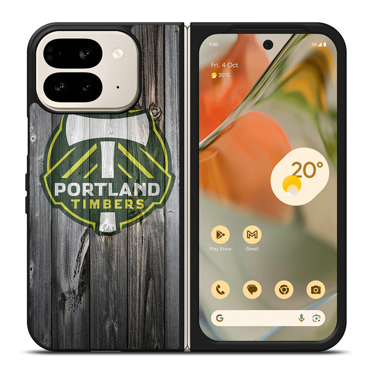 PORTLAND TIMBERS WOODEN Google Pixel 9 Pro Fold Case Cover