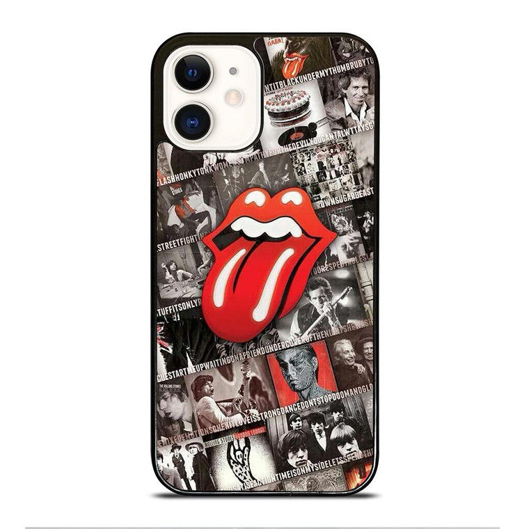 THE ROLLING STONES BAND COLLAGE 2 iPhone 12 Case Cover