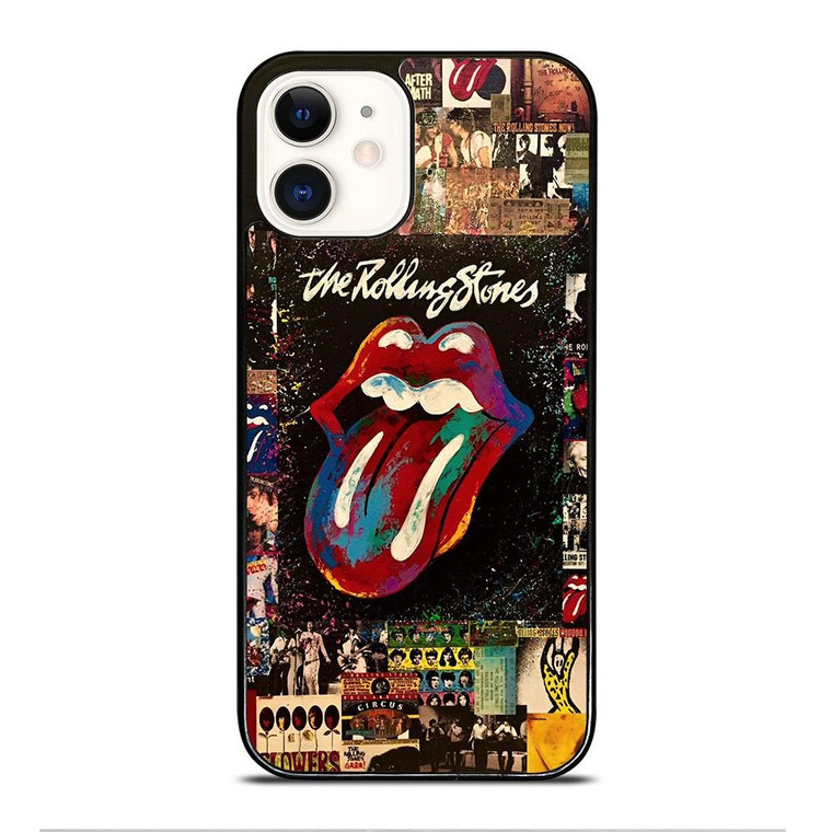 THE ROLLING STONES BAND COLLAGE iPhone 12 Case Cover