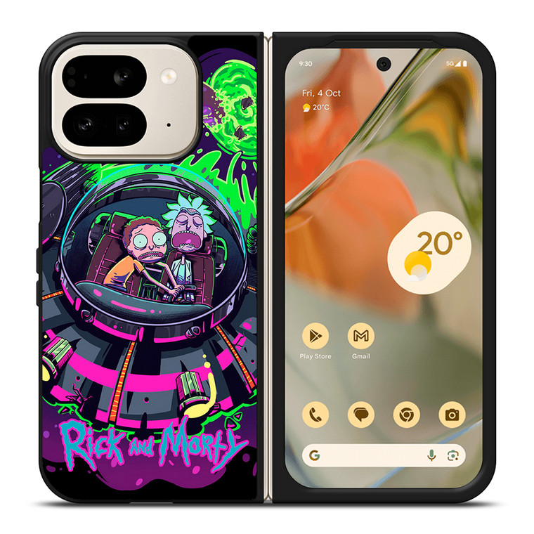 RICK AND MORTY WEIRD Google Pixel 9 Pro Fold Case Cover