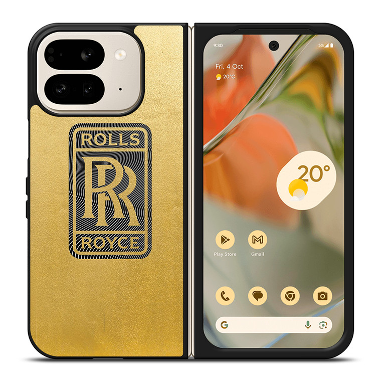 ROLLS ROYCE LOGO GOLD Google Pixel 9 Pro Fold Case Cover