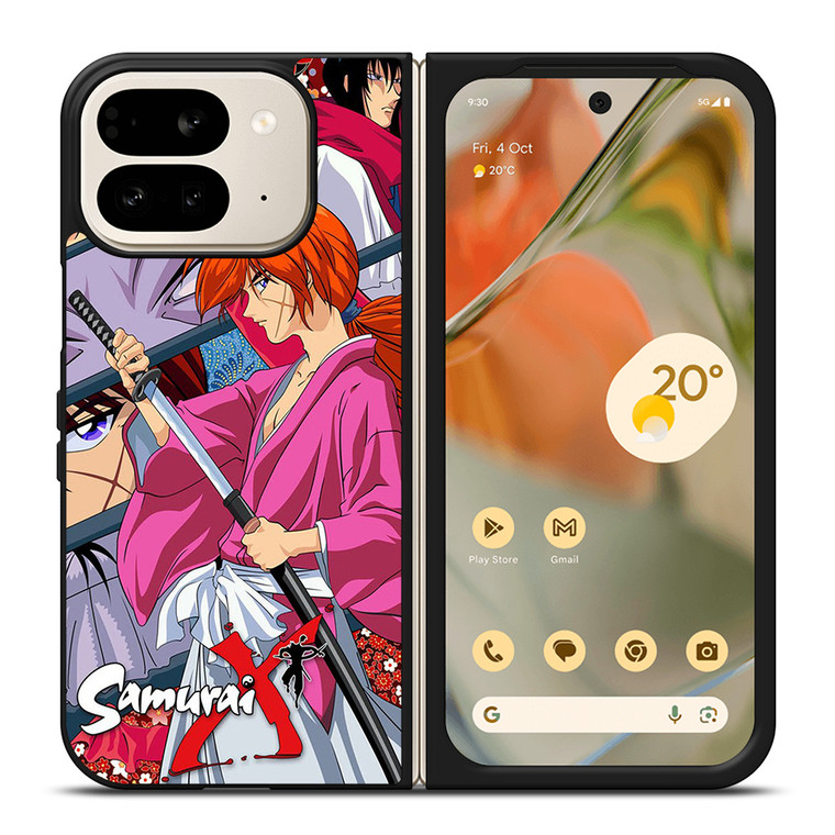 RUROUNI KENSHIN SAMURAI X ANIME Google Pixel 9 Pro Fold Case Cover