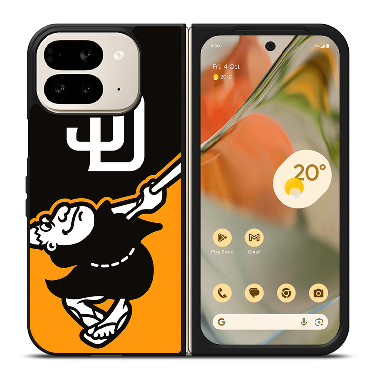 SAN DIEGO PADRES MLB ICON Google Pixel 9 Pro Fold Case Cover