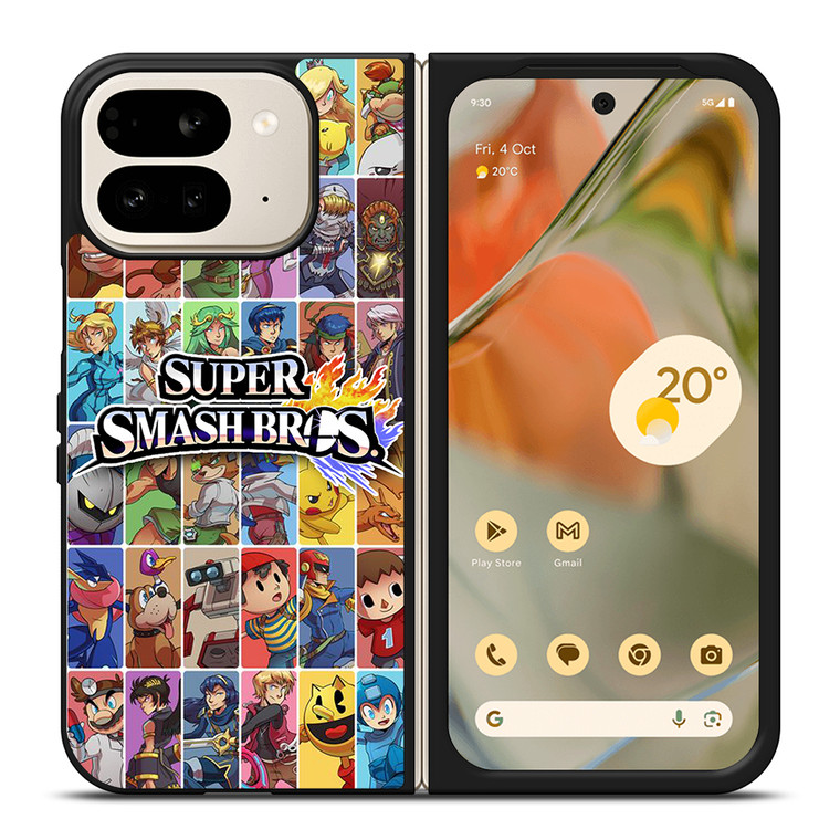 SUPER SMASH BROS CHARACTER Google Pixel 9 Pro Fold Case Cover