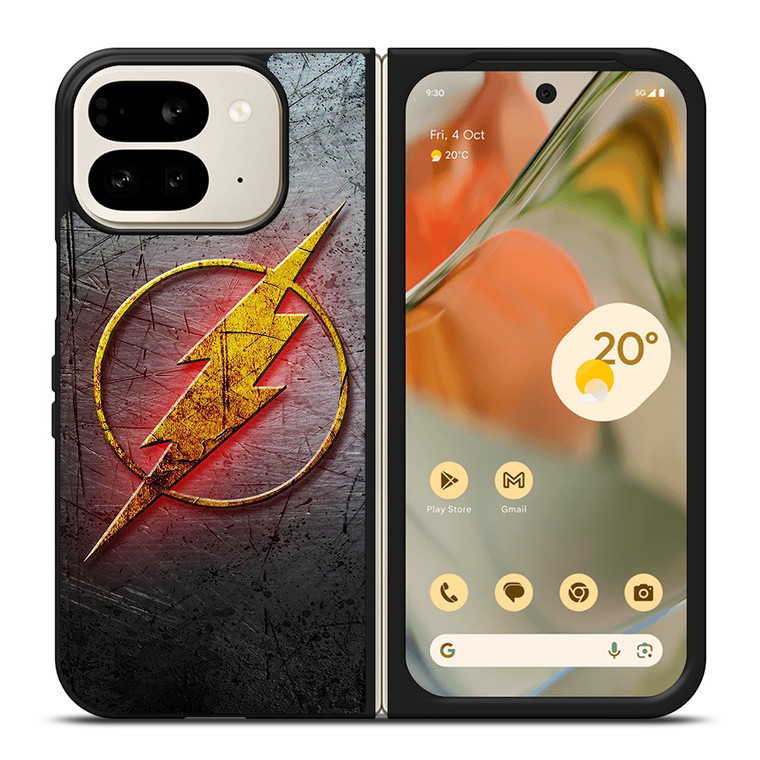 THE FLASH SUPERHERO LOGO Google Pixel 9 Pro Fold Case Cover
