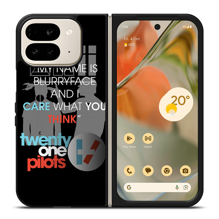 TWENTY ONE PILOTS SHOOT LYRICS Google Pixel 9 Pro Fold Case Cover