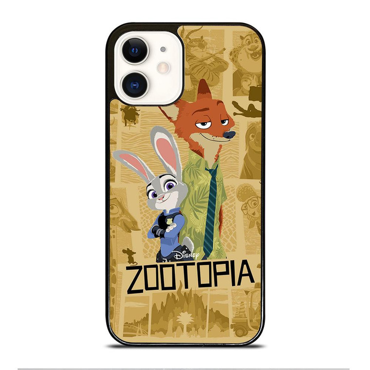 ZOOTOPIA CARTOON iPhone 12 Case Cover