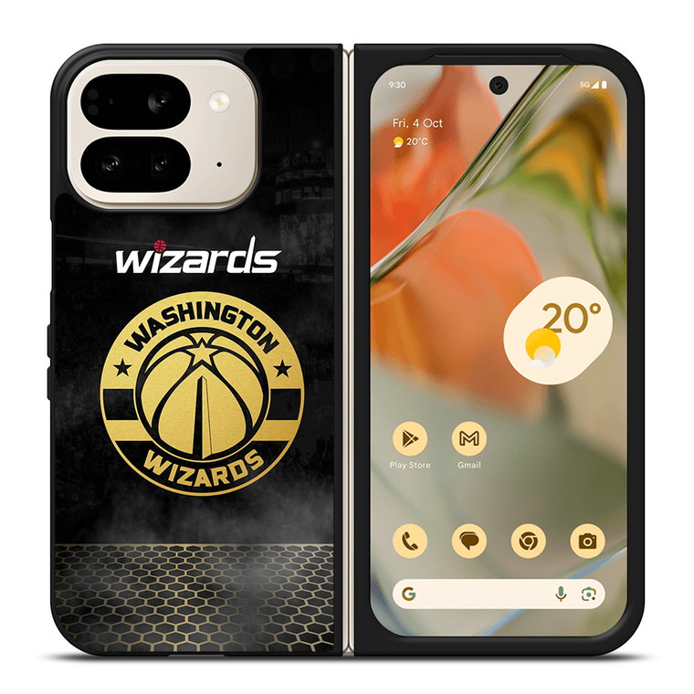 WASHINGTON WIZARDS LOGO BASKETBALL Google Pixel 9 Pro Fold Case Cover