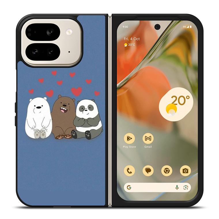 WHO WE BEAR PANDA BEAR Google Pixel 9 Pro Fold Case Cover