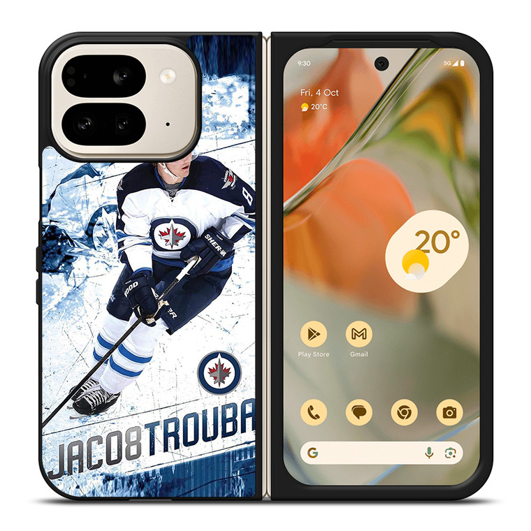WINNIPEG JETS JACOB TROUBA Google Pixel 9 Pro Fold Case Cover