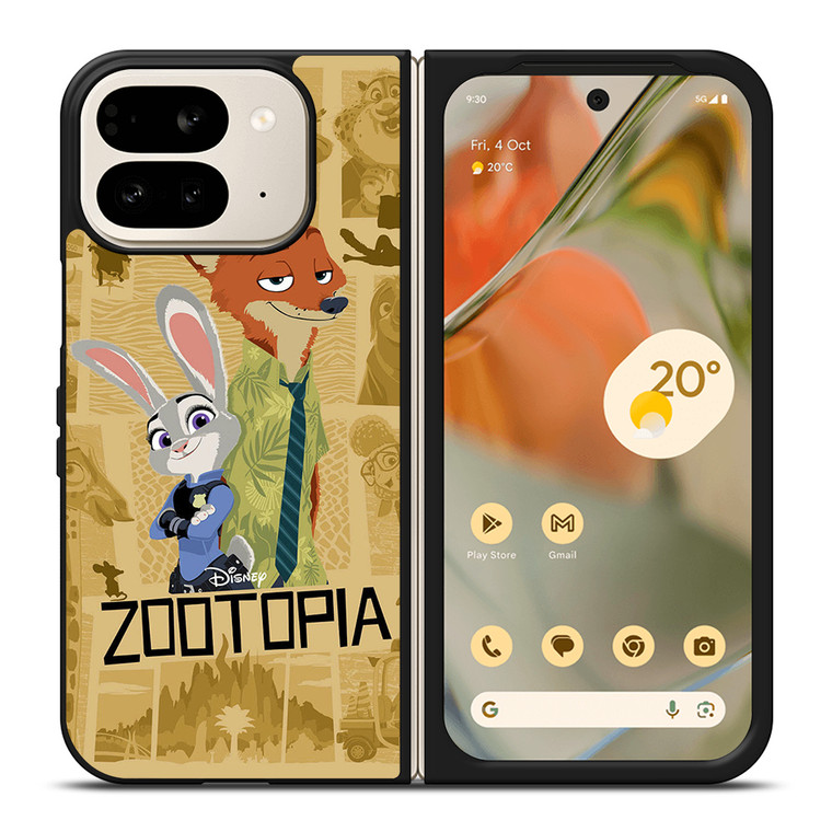 ZOOTOPIA CARTOON Google Pixel 9 Pro Fold Case Cover
