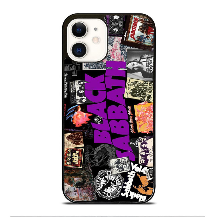 BLACK SABBATH BAND LOGO iPhone 12 Case Cover