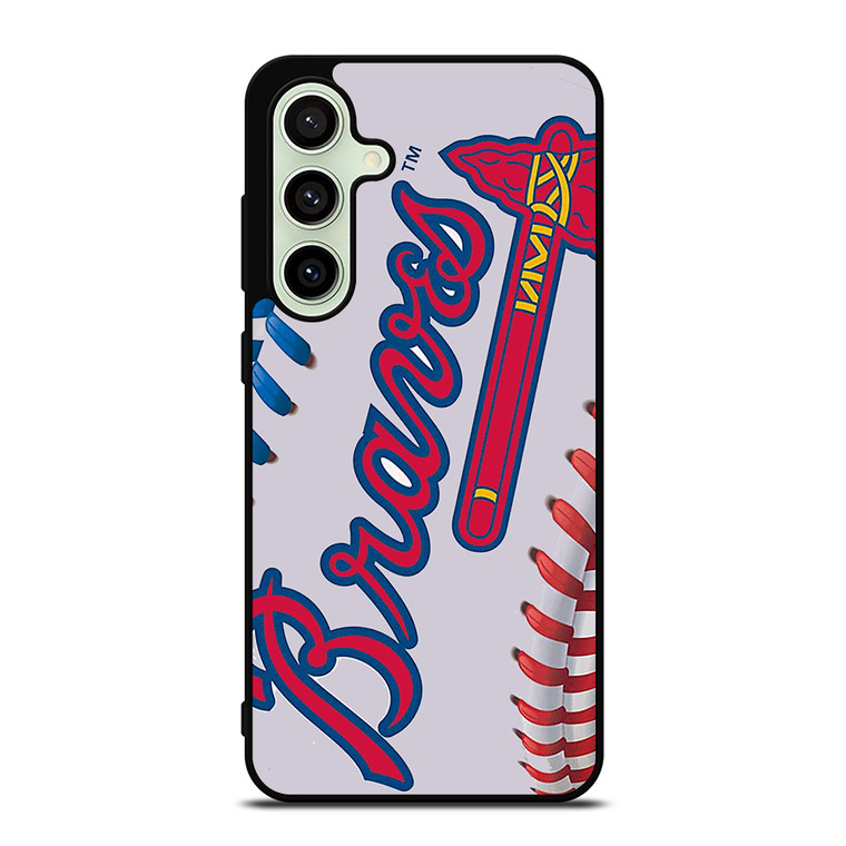 ATLANTA BRAVES BALL LOGO Samsung Galaxy S24 FE Case Cover