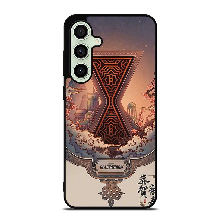 BLACK WIDOW LOGO ETERNAL Samsung Galaxy S24 FE Case Cover