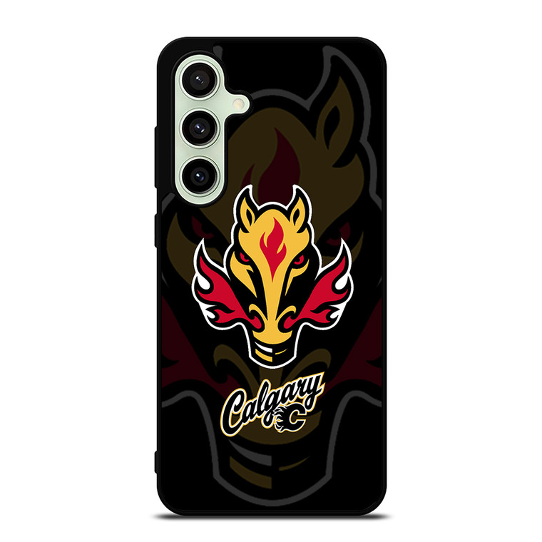 CALGARY FLAMES LOGO Samsung Galaxy S24 FE Case Cover