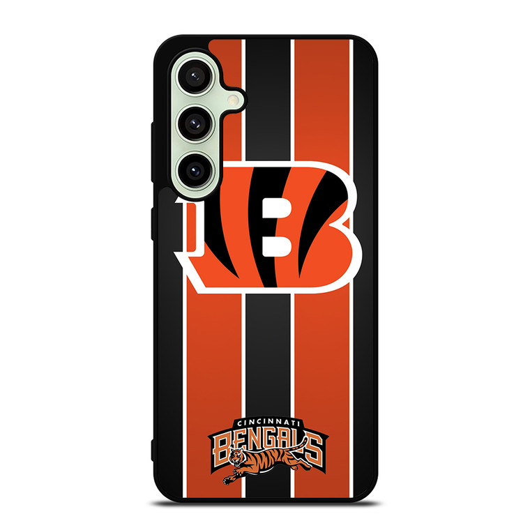 CINCINNATI BENGALS STRIPE Samsung Galaxy S24 FE Case Cover