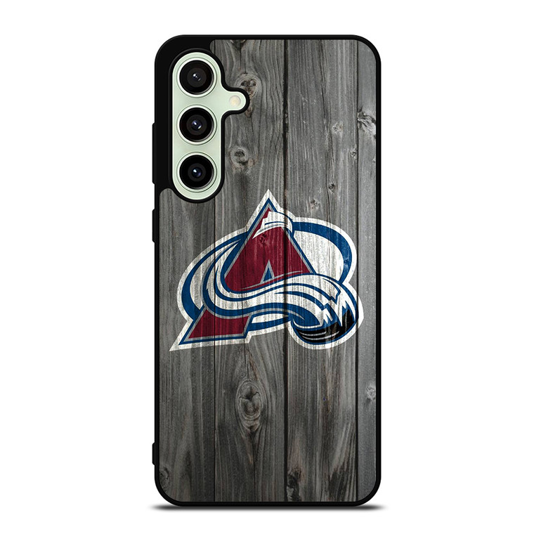 COLORADO AVALANCHE WOODEN Samsung Galaxy S24 FE Case Cover