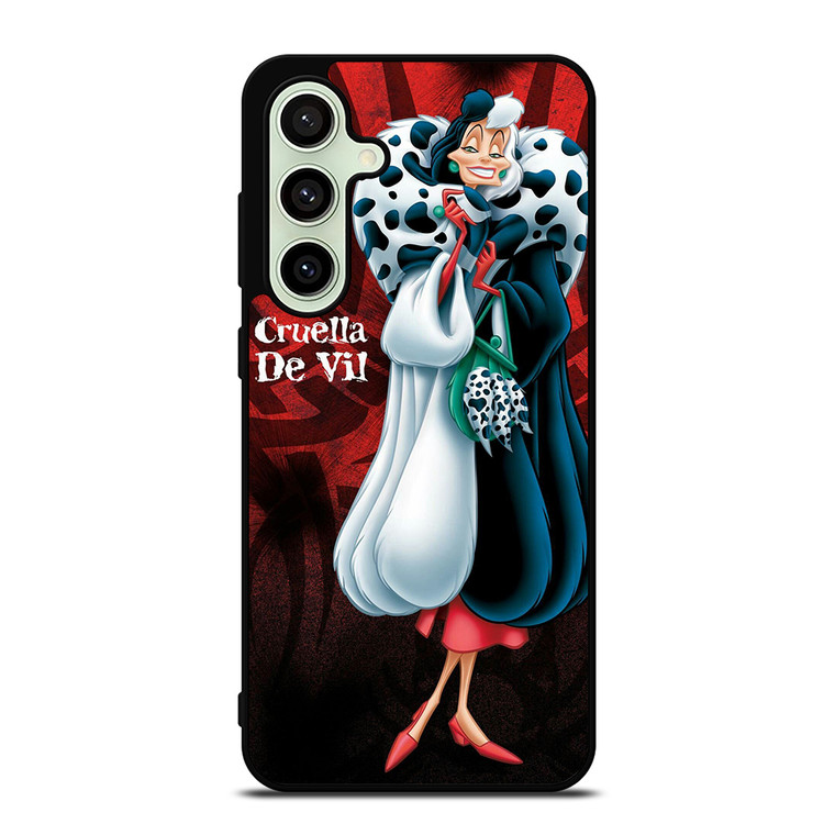 CRUELLA DE VIL DISNEY Samsung Galaxy S24 FE Case Cover CRUELLA DE VIL DISNEY Samsung Galaxy S24 FE Case Cover