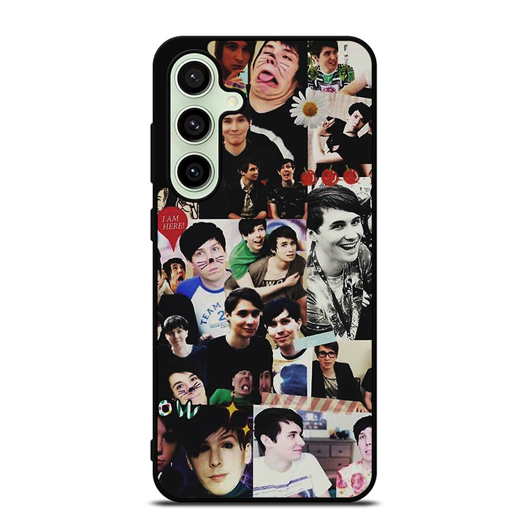 DAN AND PHIL COLLAGE 2 Samsung Galaxy S24 FE Case Cover