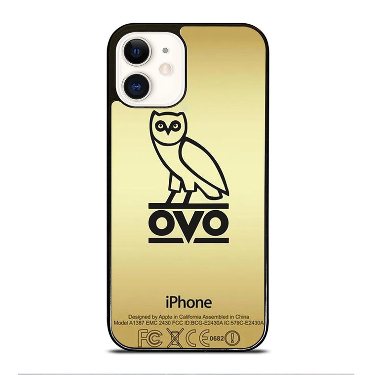 DRAKE OVOXO GOLD iPhone 12 Case Cover
