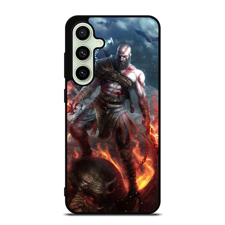 GOD OF WAR KRATOS Samsung Galaxy S24 FE Case Cover