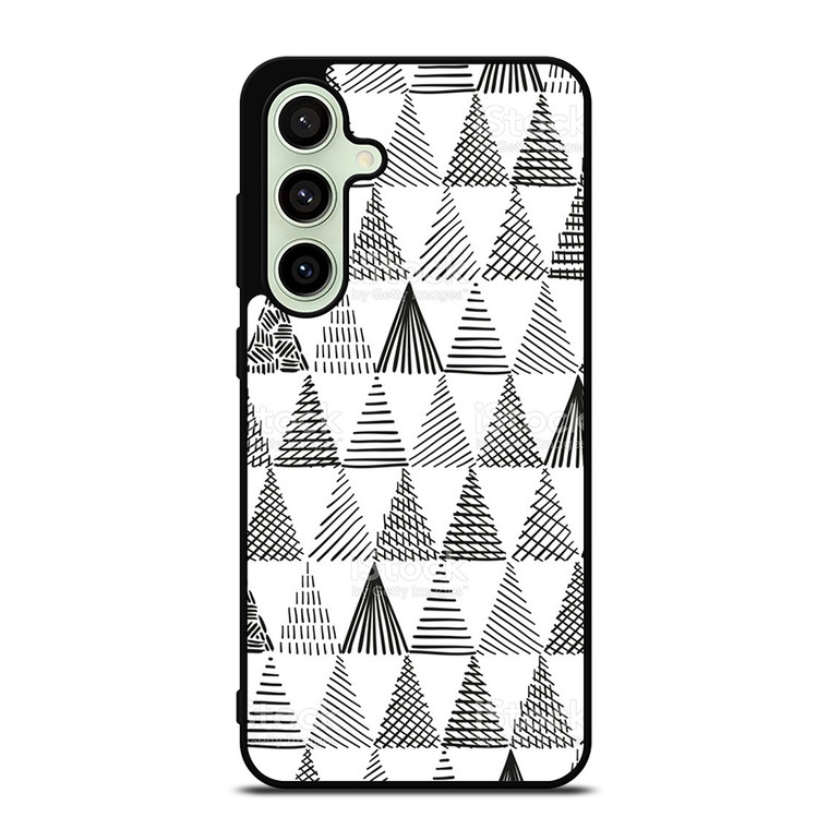 HERRINGBONE TRIANGLE Samsung Galaxy S24 FE Case Cover
