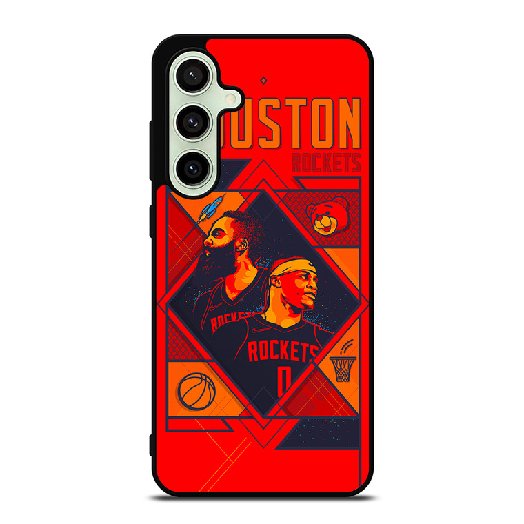 HOUSTON ROCKETS HERO Samsung Galaxy S24 FE Case Cover HOUSTON ROCKETS HERO Samsung Galaxy S24 FE Case Cover