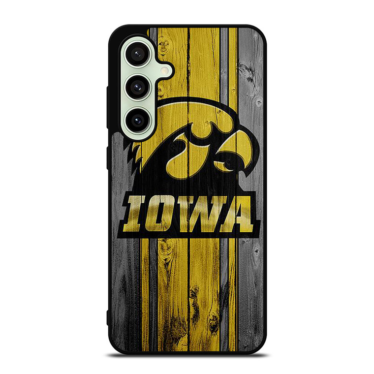 IOWA HAWKEYES WOODEN Samsung Galaxy S24 FE Case Cover IOWA HAWKEYES WOODEN Samsung Galaxy S24 FE Case Cover