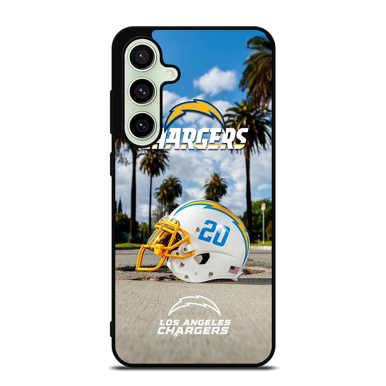LOS ANGELES CHARGERS HELMET Samsung Galaxy S24 FE Case Cover LOS ANGELES CHARGERS HELMET Samsung Galaxy S24 FE Case Cover