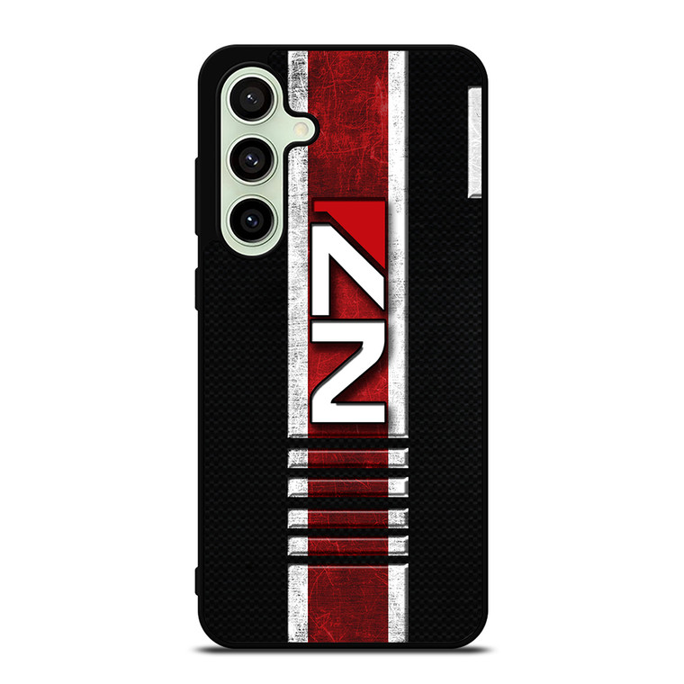 MASS EFFECT N7 STRIPE Samsung Galaxy S24 FE Case Cover MASS EFFECT N7 STRIPE Samsung Galaxy S24 FE Case Cover