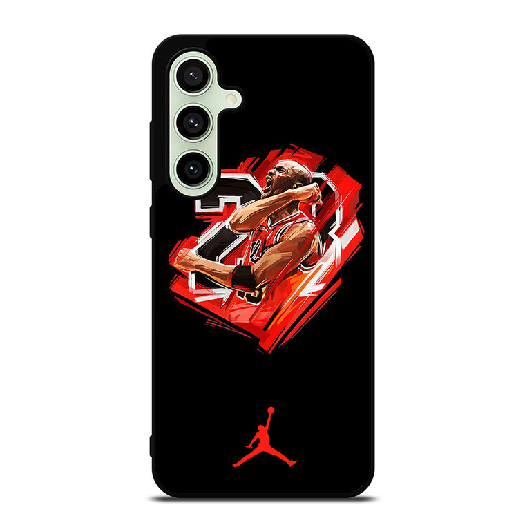 MICHAEL JORDAN LOGO Samsung Galaxy S24 FE Case Cover