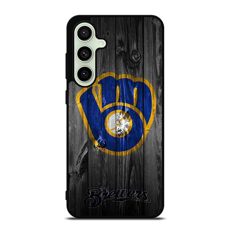 MILWAUKEE BREWERS WOODEN Samsung Galaxy S24 FE Case Cover MILWAUKEE BREWERS WOODEN Samsung Galaxy S24 FE Case Cover