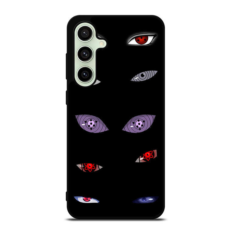 NARUTO SHARINGAN EYE COLLAGE Samsung Galaxy S24 FE Case Cover NARUTO SHARINGAN EYE COLLAGE Samsung Galaxy S24 FE Case Cover