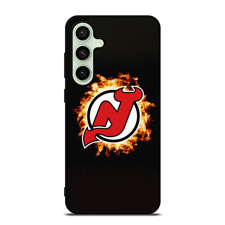 NEW JERSEY DEVILS ICON Samsung Galaxy S24 FE Case Cover NEW JERSEY DEVILS ICON Samsung Galaxy S24 FE Case Cover