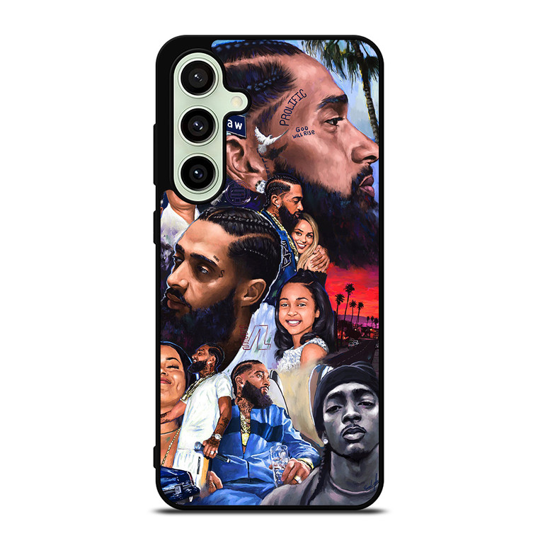 NIPSEY HUSSLE COLLAGE Samsung Galaxy S24 FE Case Cover