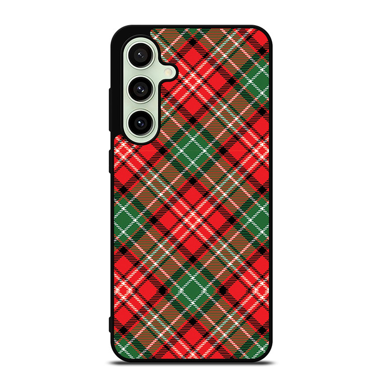PLAID CHRISTMAS Samsung Galaxy S24 FE Case Cover