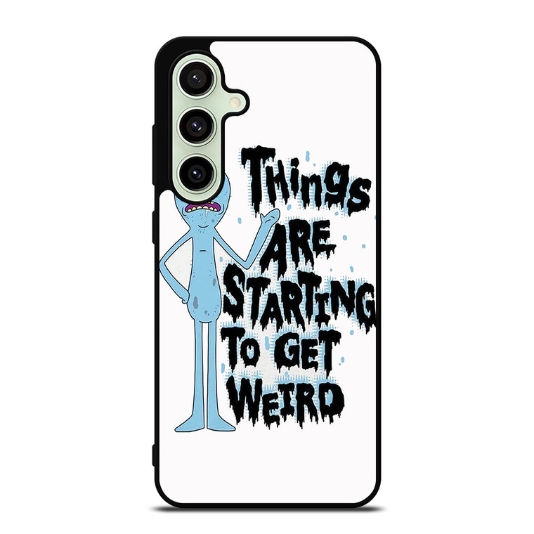 RICK AND MORTY GET WEIRD Samsung Galaxy S24 FE Case Cover