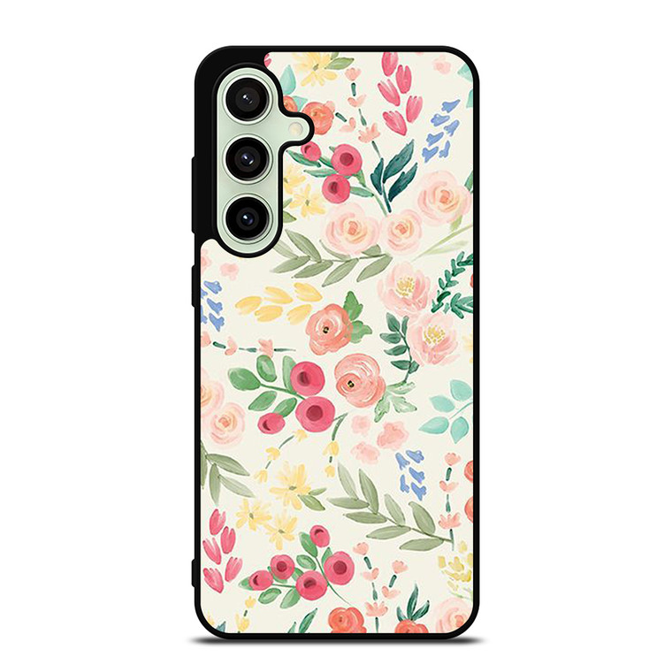 RILEY BLAKE ORANGE FLOWER Samsung Galaxy S24 FE Case Cover RILEY BLAKE ORANGE FLOWER Samsung Galaxy S24 FE Case Cover