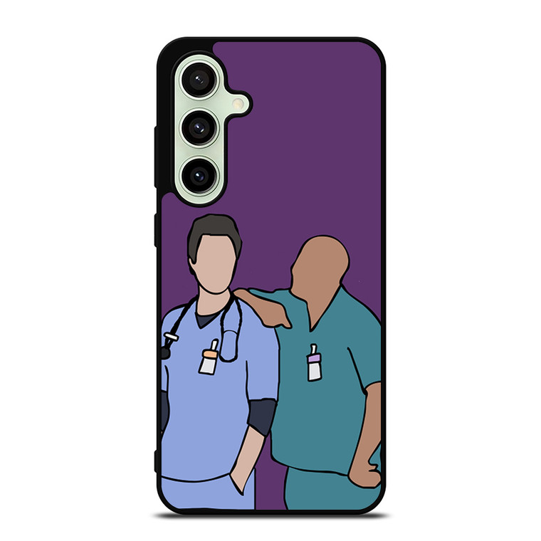 SCRUBS TURK AND JD Samsung Galaxy S24 FE Case Cover SCRUBS TURK AND JD Samsung Galaxy S24 FE Case Cover