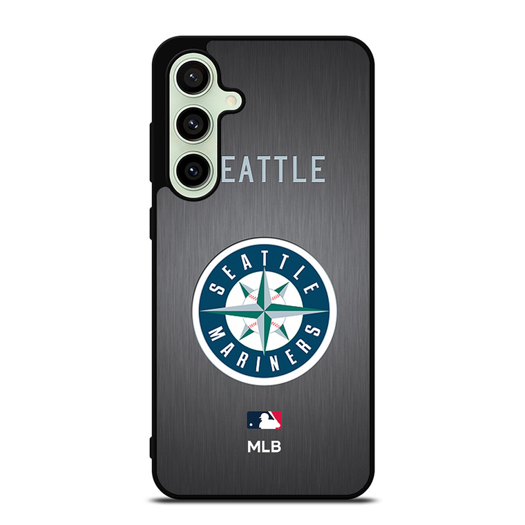 SEATTLE MARINERS MLB LOGO 2 Samsung Galaxy S24 FE Case Cover