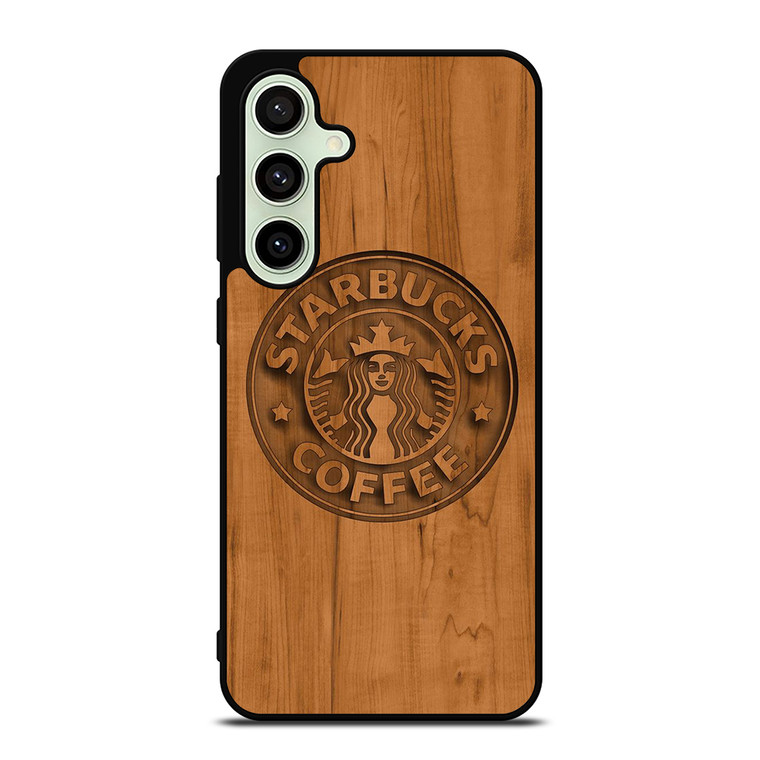 STARBUCKS COFFEE WOODEN Samsung Galaxy S24 FE Case Cover