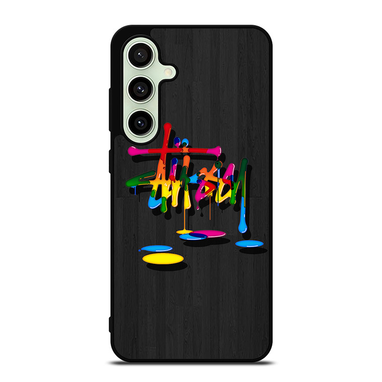 STUSSY PAINT LOGO Samsung Galaxy S24 FE Case Cover STUSSY PAINT LOGO Samsung Galaxy S24 FE Case Cover