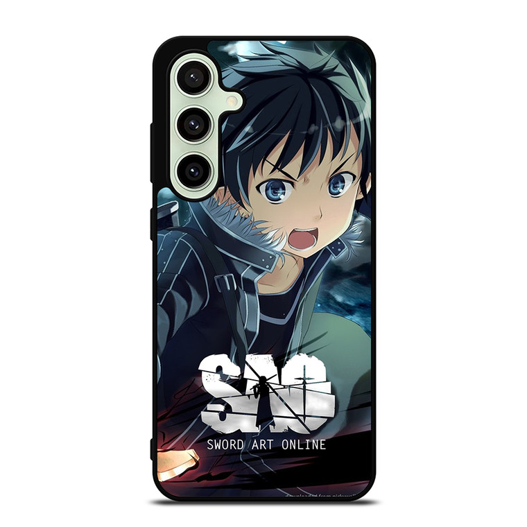 SWORD ART ONLINE KIRITO Samsung Galaxy S24 FE Case Cover SWORD ART ONLINE KIRITO Samsung Galaxy S24 FE Case Cover