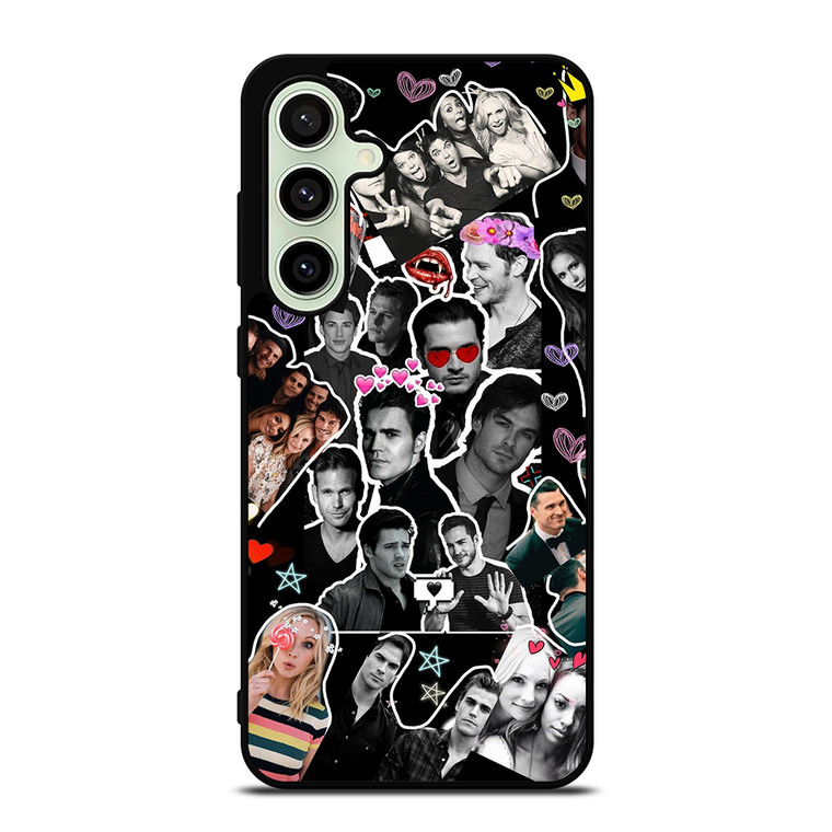 THE VAMPIRE DIARIES COLLAGE Samsung Galaxy S24 FE Case Cover THE VAMPIRE DIARIES COLLAGE Samsung Galaxy S24 FE Case Cover